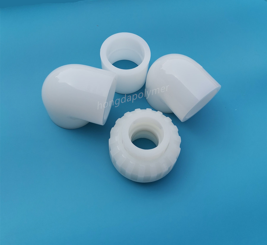 Accesorios para tubos de PVDF de alta calidade para aplicacións industriais e de alta pureza